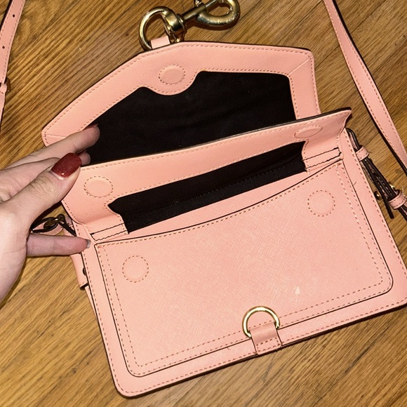 Rebecca Minkoff pastel pink crossbody LIKE NEW - Picture 4 of 8